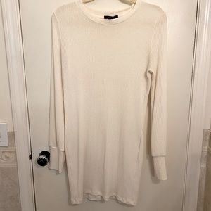 Ribbed Tunic Lightweight Sweater